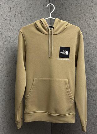 Чоловіча бежева кофта від бренду the north face