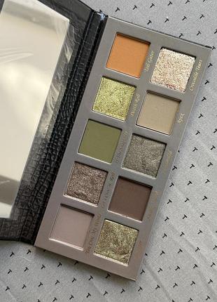 Палетка тіней croc від американського інді бренду klarity cosmetics
