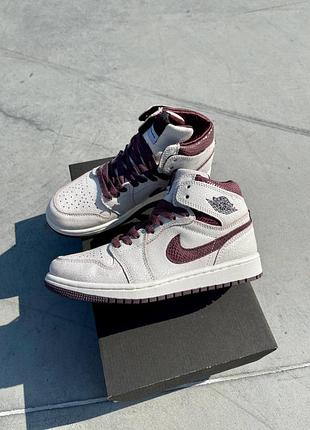 😍 жіночі кросівки jordan 1 retro high og a ma maniére
