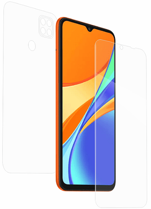 Гидрогелевая защитная пленка на xiaomi redmi 9c на весь экран прозрачная