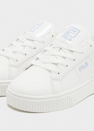 Fila. кроссовки fila panache blank с фольгированными вставками.