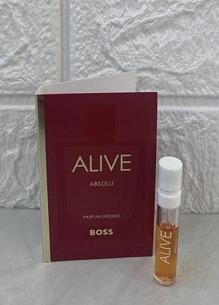 Акция  alive absolu 1,2 мл пробник концентрированных женских духов