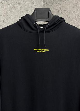 Чоловіча чорна кофта від бренду weekend offender 3