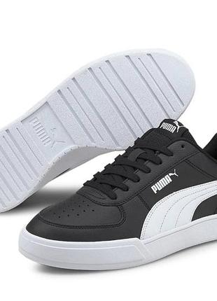 Кросівки унісекс puma чорно-білі, розмір 38