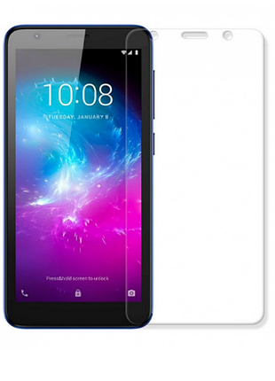 Гидрогелевая защитная пленка на zte blade l8 (прозрачная пленка на весь экран)