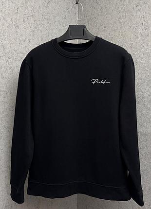 Чоловічий чорний світшот від бренду river island