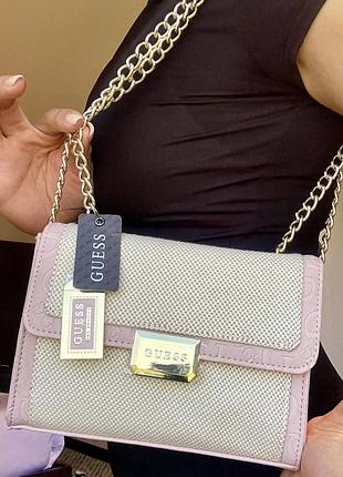 Жіноча міні-сумка крос-боді guess factory whitney wallet-on-a-string