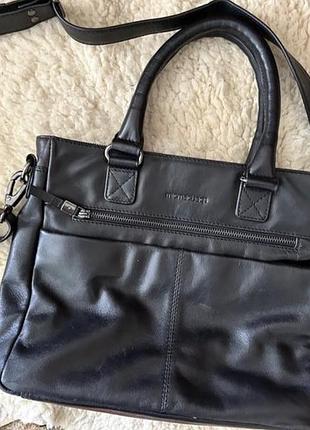Шкіряна сумка micmacbags porto handtas