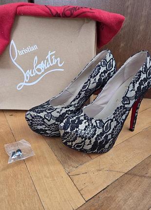 Туфли christian louboutin оригинал, размер 37