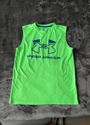 Майка under armour салатова