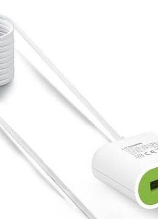 Зарядний пристрій ucomen usb c з вбудованим кабелем 1,5 м