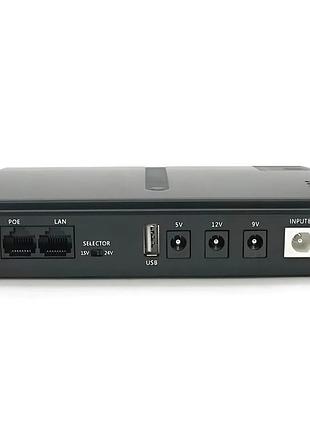Павербанк для роутераmini ups 5/9/12v безперебійник для роутера 10400мач
