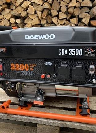 Оригинальный генератор бензиновый daewoo gda 3500 top master line 2.8/3.2 квт