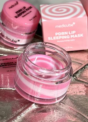Ночная маска для губ с полинуклеотидами medicube pdrn lip sleeping mask 10 g