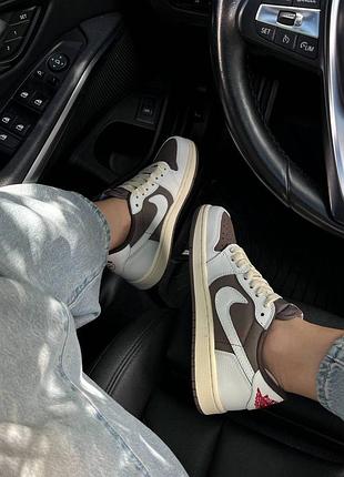 Air jordan 1 х travis low premium