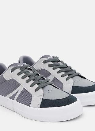 Чоловічі стильні кеди кросівки повсякденні легкі lacoste розмір 41-42