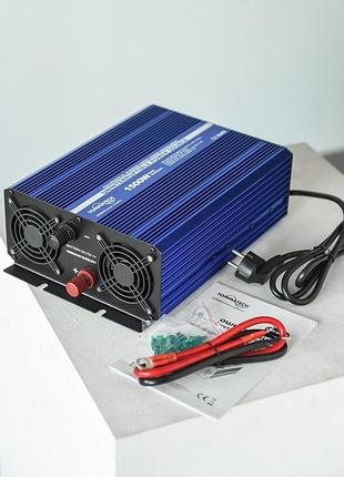 Инвертор tommatech c-1500w – модифицированная синусоида с зарядкой. надежный мощный инвертор