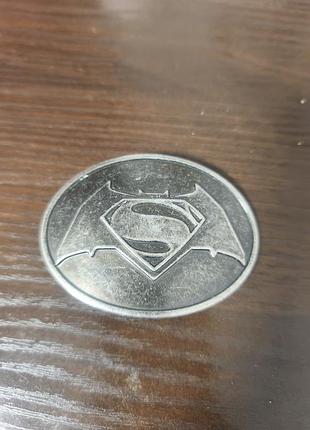 Пряжка для ременя унісекс superman металева срібляста