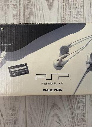 Sony ppsp-1000 k value pack (piano black, cib) - полный комплект в коробке