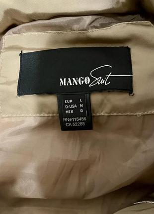 Пальто пуховік від бренду mango 2