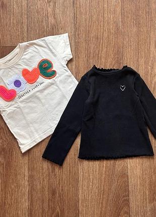Футболка и лонгслив zara
