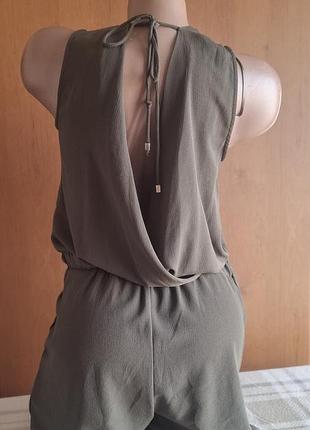 Женский летний комбинезон с шортами (ромпер) zara basic