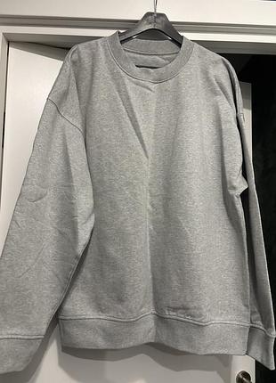 Чоловічий світшот на флісі h&m creator studio, l , оверсайз
