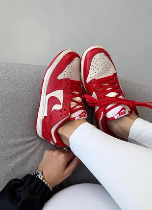 Кросівки жіночі nike sb dunk | red rose premium