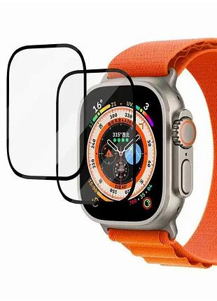 Защитное стекло pmma для apple watch 49 мм защита экрана от царапин и ударов