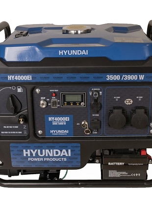 Генератор инверторный hyundai hy4000ei