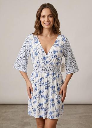 Блуза трикотажная, р-р l,m, от h&amp;m