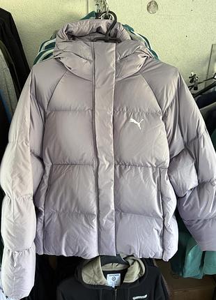 Пуховик жіночий puma down puffer jacket оригінал 4