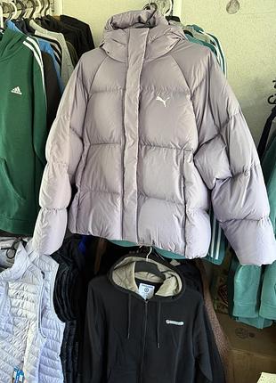 Пуховик жіночий puma down puffer jacket оригінал 9