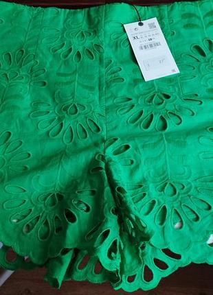 Нові з біркою шорти zara прошва 100%бавовна 3