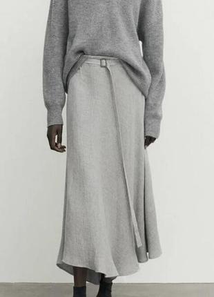 Massimo dutti   спідниця  25% шерсть