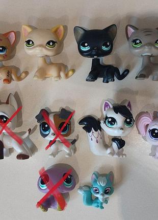Іграшки lps littlest pet shop лпс (7 шт.)