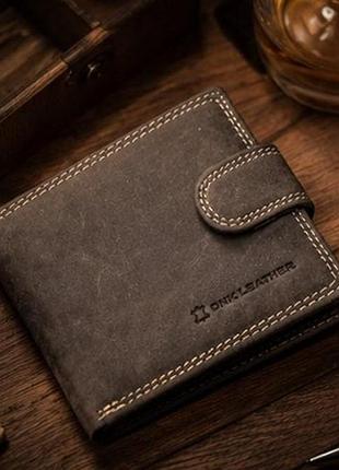 Кошелек мужской кожаный dnk leather dnk-n0035l-chm коричневый