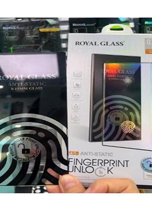 Захисне скло royal unlock для samsung s26 ultra прозоре з максимальним захистом black