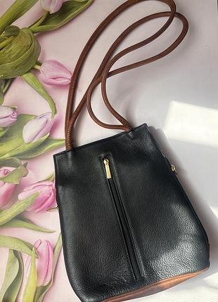 Шкіряна сумка valentino di paolo
