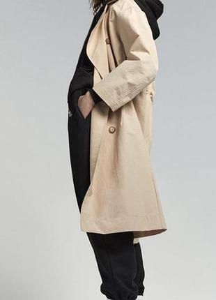 Тренч h&m l-xl бежевий 2