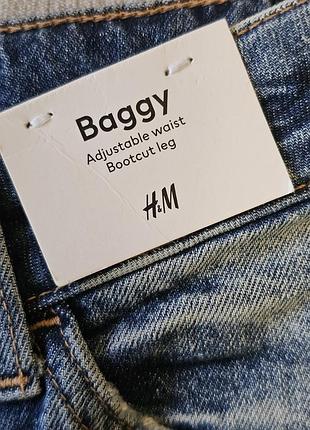Джинси baggy на дівчинку  h&m 4