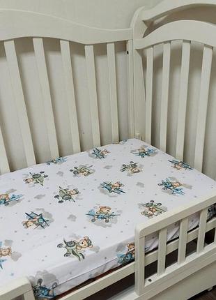 Простынь на резинке 120*60