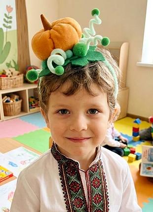 Обідок для образу гарбуз на свято осені