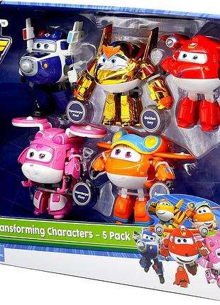 Super wings 5 набор трансформеров супер крылья transforming charactersc us750200a 2