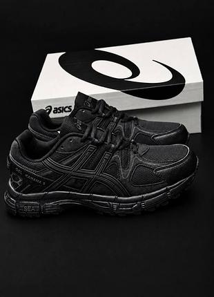 Чоловічі кросівки asics  40-46 чорні-сірі  спортивні кросівки -мужские осенние кроссовки асикс универсальная модель 2026 легкая посадка-стиль-конфорт