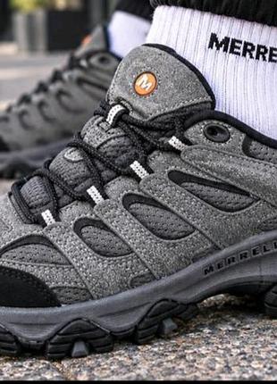 Кросівки чоловічі merrell сірі термо