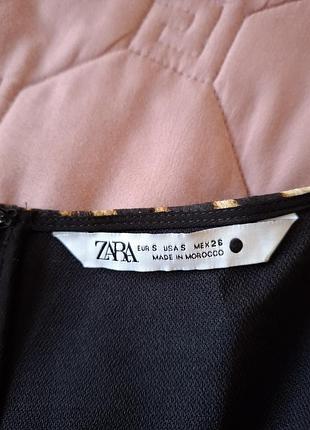 Платье в леопардовый принт zara 8