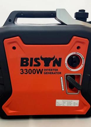 Инверторный бензиновый генератор bison bs3500is 3.0/3.3 квт