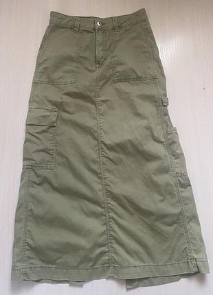 Джинс спідниця bershka