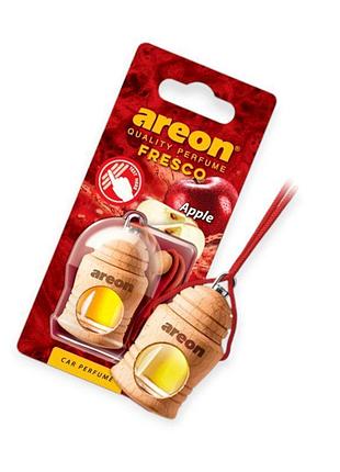 Ароматизатор на дзеркало рідкий 8мл areon fresco бут.+корок "apple"